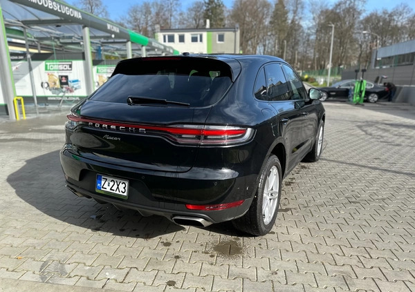 Porsche Macan cena 225000 przebieg: 26000, rok produkcji 2021 z Koszalin małe 232